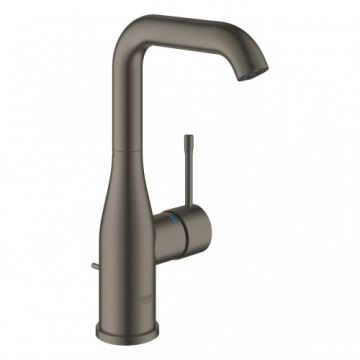 Baterie lavoar Grohe Essence L cu ventil pop-up - Culoare Gri inchis