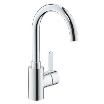 Baterie lavoar Grohe Eurosmart Cosmopolitan L  ventil click-clack  crom