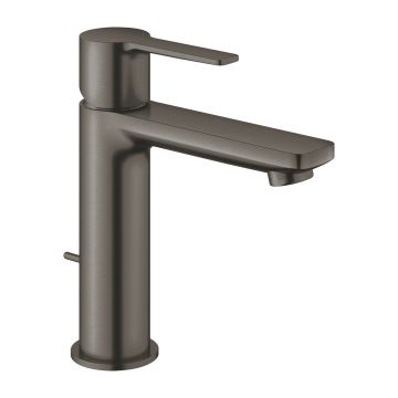 Baterie lavoar Grohe Lineare S  ventil pop-up  brushed hard graphite