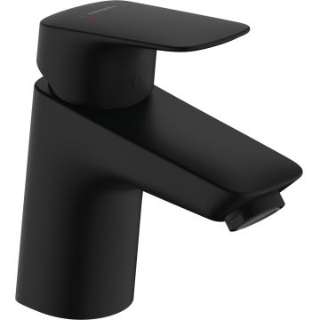 Baterie lavoar Hansgrohe Logis 70  ventil pop-up  negru mat