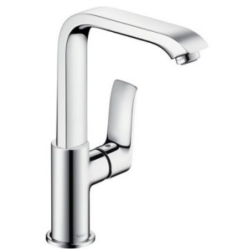 Baterie lavoar Hansgrohe Metris 230 ventil pop-up crom