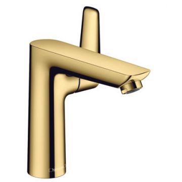 Baterie lavoar Hansgrohe Talis E 150  ventil pop-up  gold optic lustruit