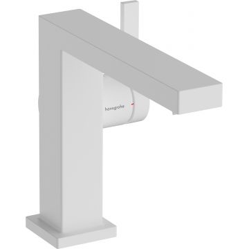 Baterie lavoar Hansgrohe Tecturis E 110 Fine  CoolStart  ventil click-clack  alb mat