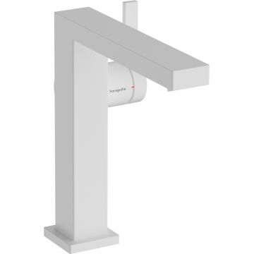 Baterie lavoar Hansgrohe Tecturis E 150 Fine CoolStart ventil click-clack alb mat