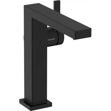 Baterie lavoar Hansgrohe Tecturis E 150 Fine  CoolStart  ventil click-clack  negru mat