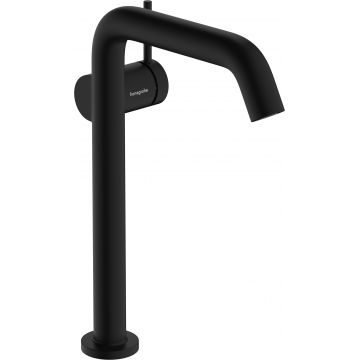 Baterie lavoar Hansgrohe Tecturis S 240 Fine pentru lavoare tip bol  CoolStart  ventil click-clack  negru mat