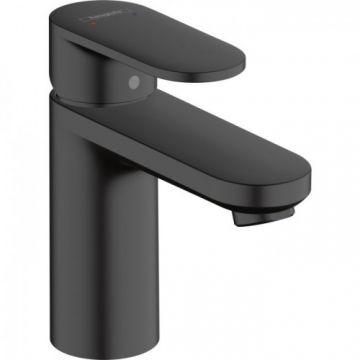 Baterie lavoar Hansgrohe Vernis Blend 100, ventil pop-up - Culoare Negru