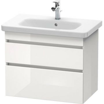 Dulap baza Duravit DuraStyle cu doua sertare 73x44.8cm alb lucios