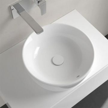 Lavoar pe blat Villeroy & Boch Architectura rotund, 45 cm - Dimensiune 45x45