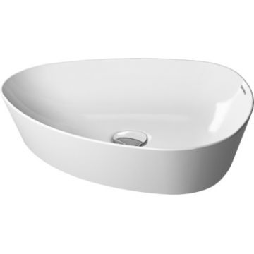 Lavoar tip bol Duravit Cape Cod 50x40.5cm  finisaj WoderGliss  fara preaplin  montare pe blat