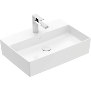 Lavoar tip bol Villeroy & Boch Memento 2.0 CeramicPlus 60x42cm fara preaplin Alb Alpin