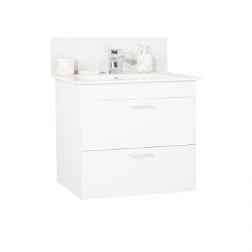 Mobilier baie Badenmob Seria 067, baza cu lavoar, PAL, alb, 60 x 46 x 52 cm