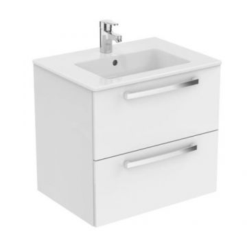 Mobilier De Baie Suspendat Tempo 60 Alb Lucios - Ideal Standard - Dimensiune 60 cm