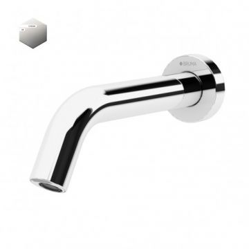 Baterie lavoar incastrata electronica Bruma Slim, cu infrarosu si kit de montare - Culoare square_1_1_chrome