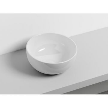 Lavoar pe blat Cielo Shui White, 40 cm - Dimensiune 40 cm