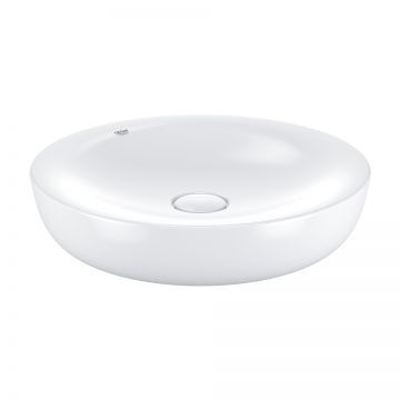 Lavoar tip bol Grohe Essence Vessel d 45cm  PureGuard  include capac ceramic  alb