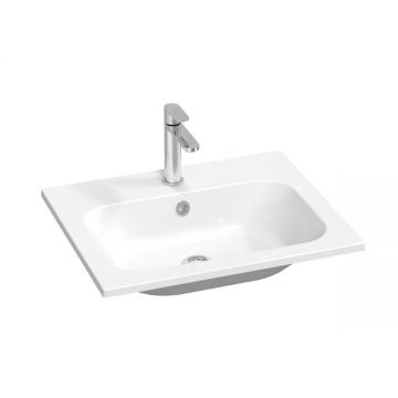 Lavoar Ravak Concept Chrome Slim 60x49cm montare pe mobilier alb Lavoar Ravak Concept Chrome Slim 60x49cm montare pe mobilier alb