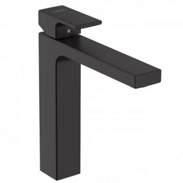 Baterie inalta lavoar Hansgrohe Vernis Shape Negru Mat